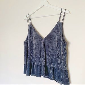 Aerie Crushed Velvet Top